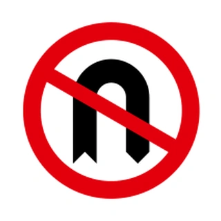 No U-turns