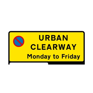 No stopping during times shown (except buses)