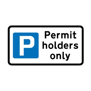Parking restricted to permit holders
