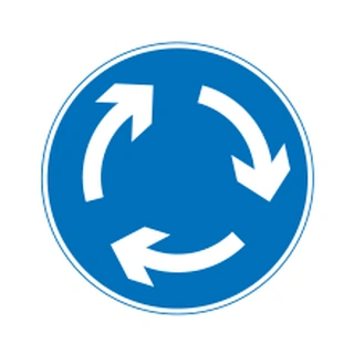 Mini-roundabout