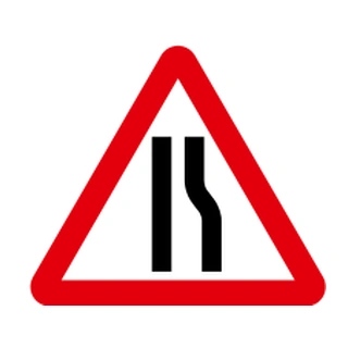 Dual carriageway ends