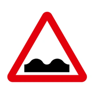 Uneven road