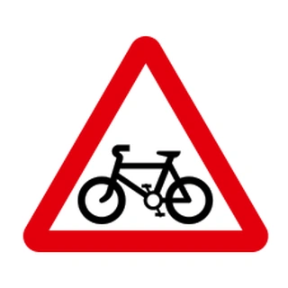 Cycle route ahead