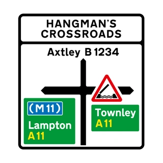 On approaches to junctions on non-primary routes