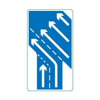 Additional traffic joining from left ahead
